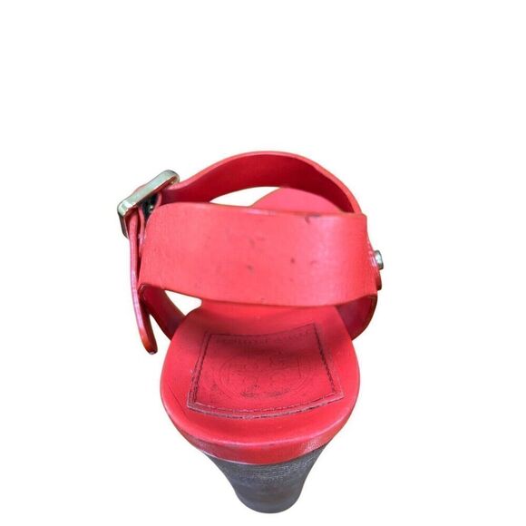 Tory Burch Tatum Nectarine Platform Heels Women’s 7.5 US - Picture 10 of 16